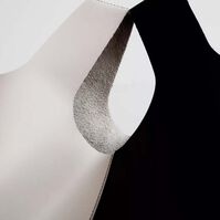 Bolso Shopper Saquito Combi Blanco y Negro   Bolso Shopper Saquito Combi Blanco y Negro   2